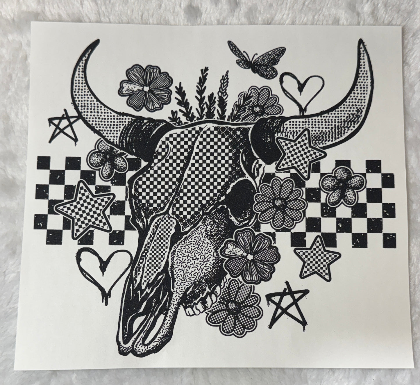 Floral Bull