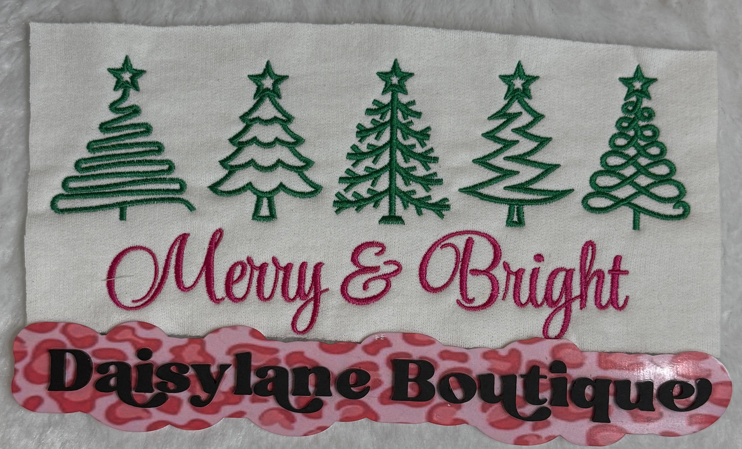 Merry and Bright Embroidery