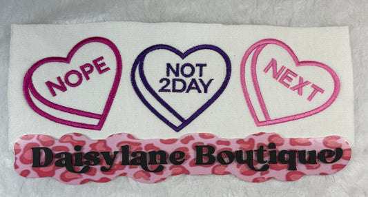 Anti Valentine Embroidery