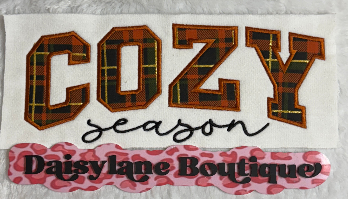 Cozy Season Embroidery