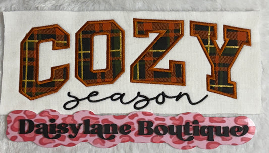 Cozy Season Embroidery