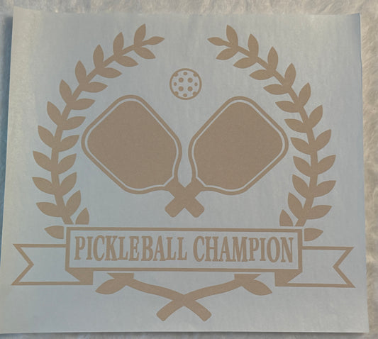 Pickleball Champion