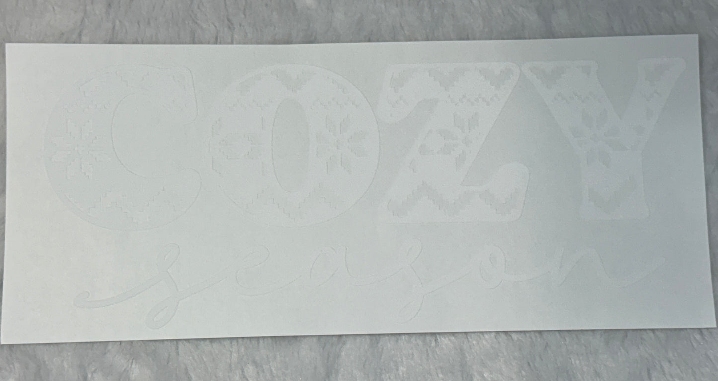 Cozy Season Sweater Print