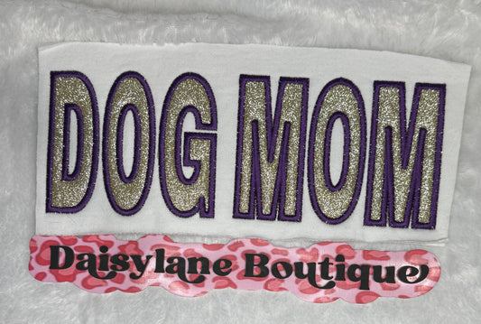 Dog Mom Embroidery