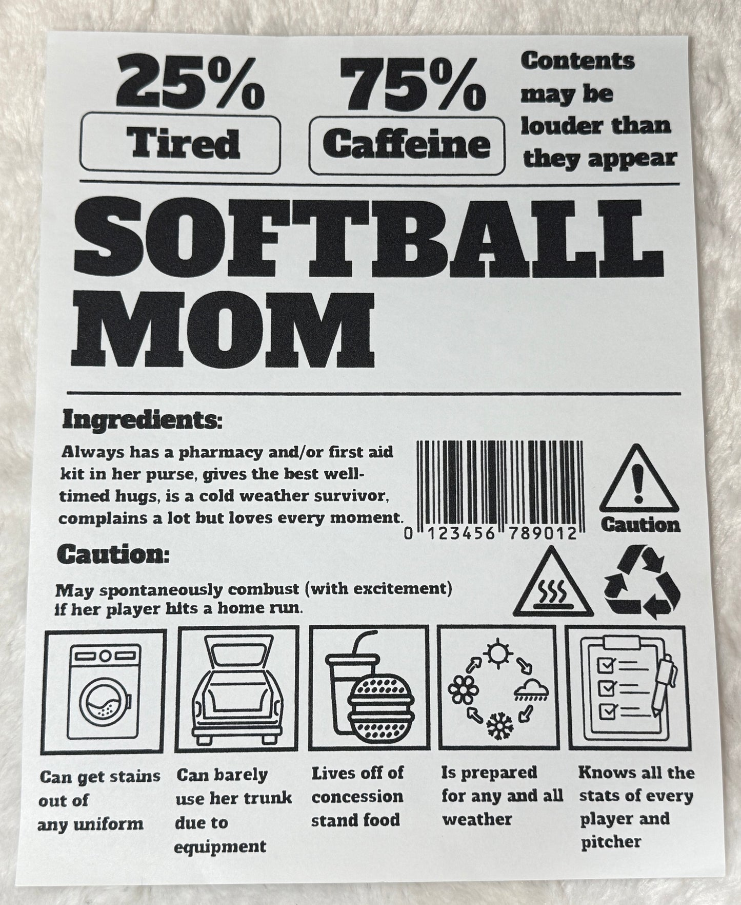 Softball Mom