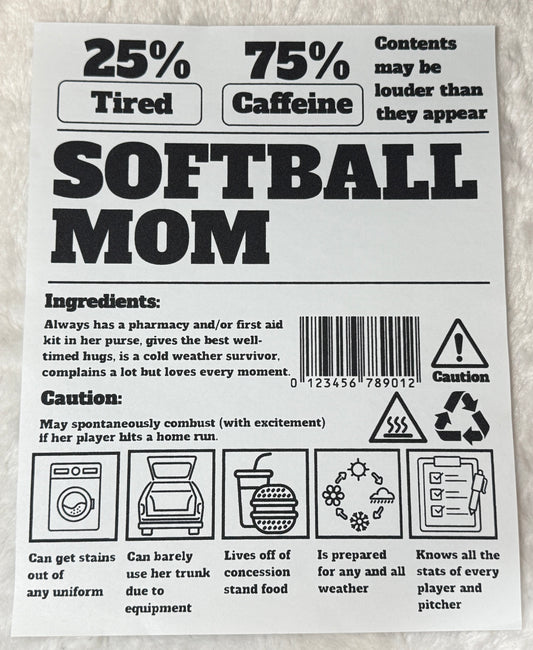 Softball Mom