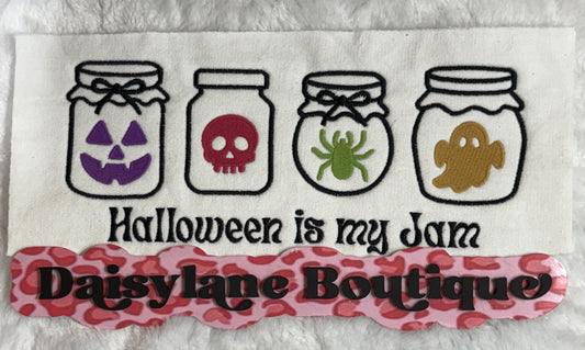 Halloween is my Jam Embroidery