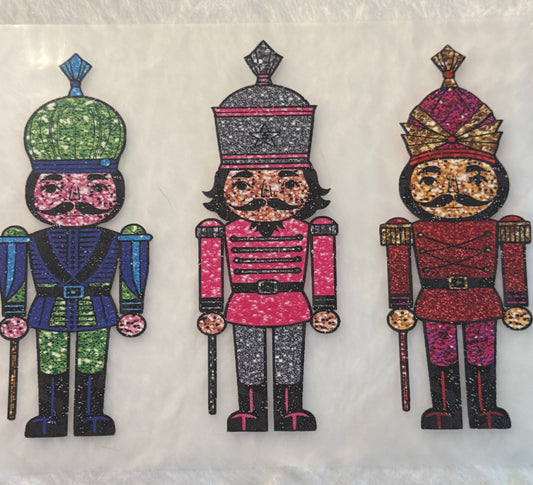 Glitter Nutcrackers