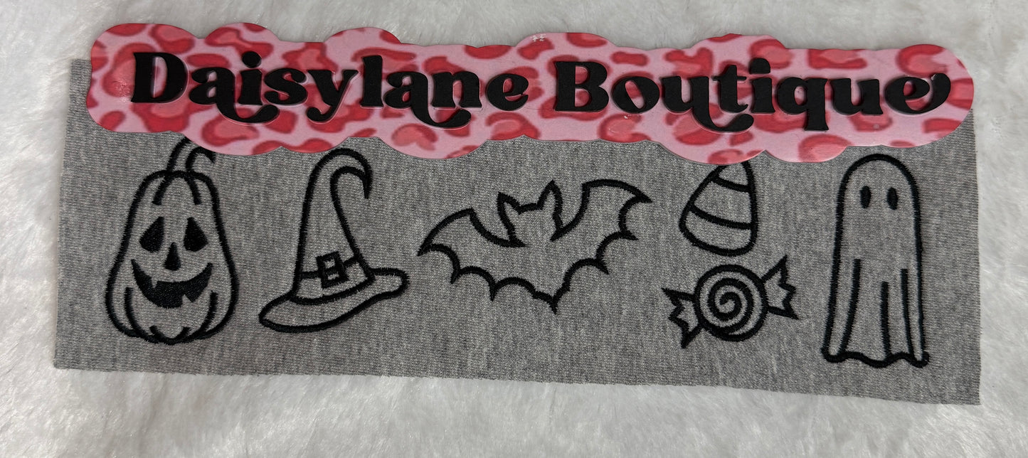 Halloween Icons Embroidery