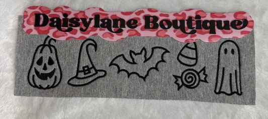 Halloween Icons Embroidery