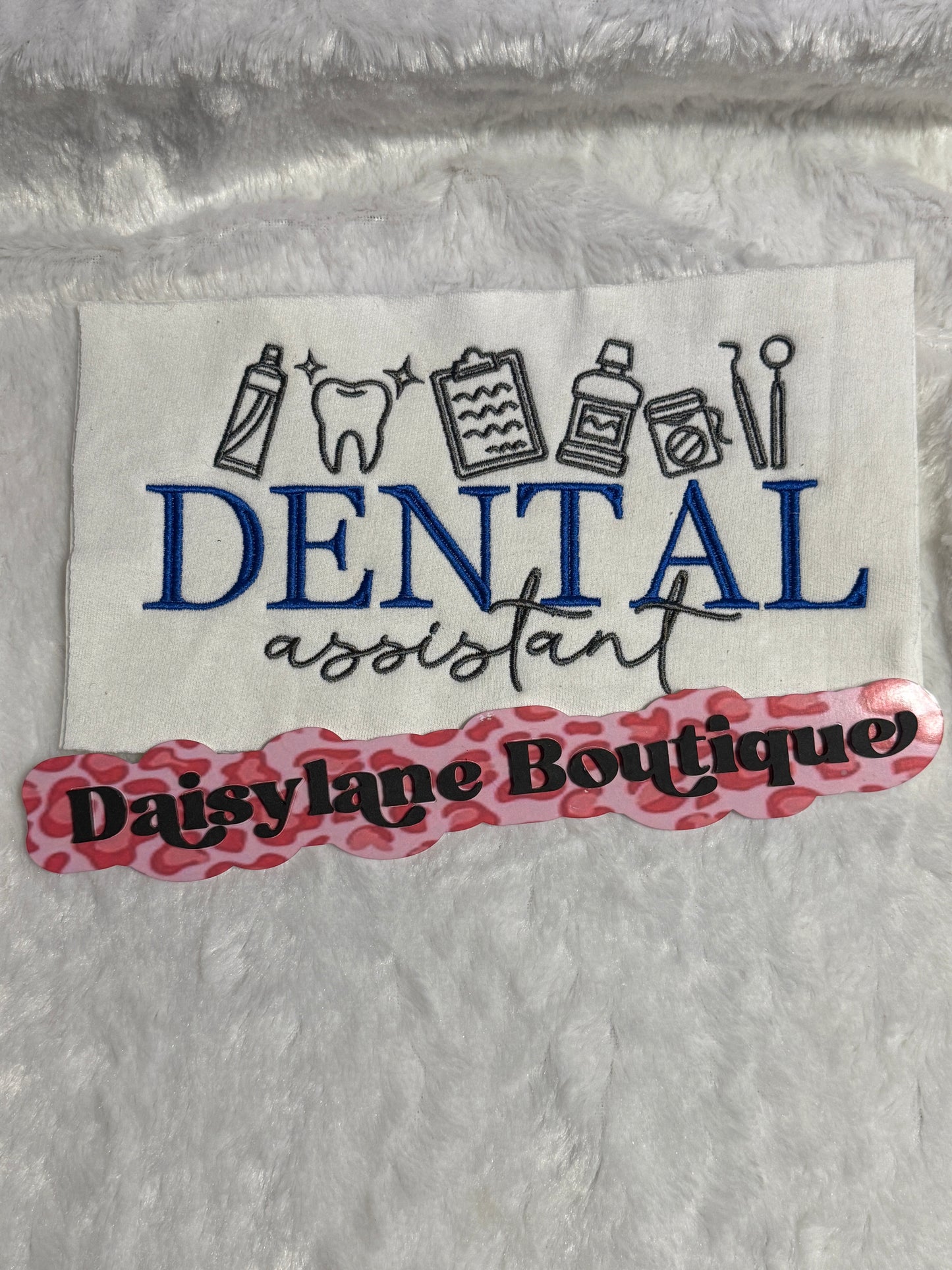 Dental Assistant Embroidery