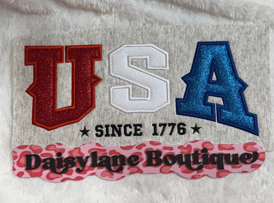 USA Appliqué Since 1776