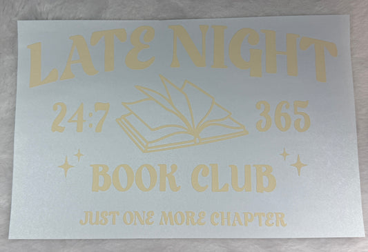 Late Night Bookclub