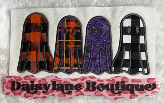 Ghosts Embroidery