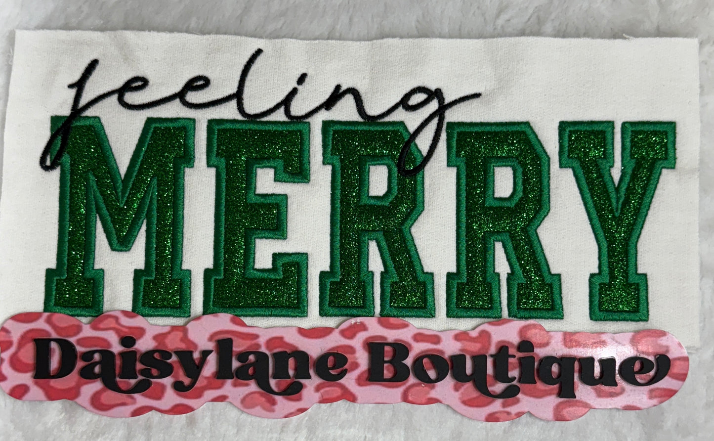 Feeling Merry Embroidery