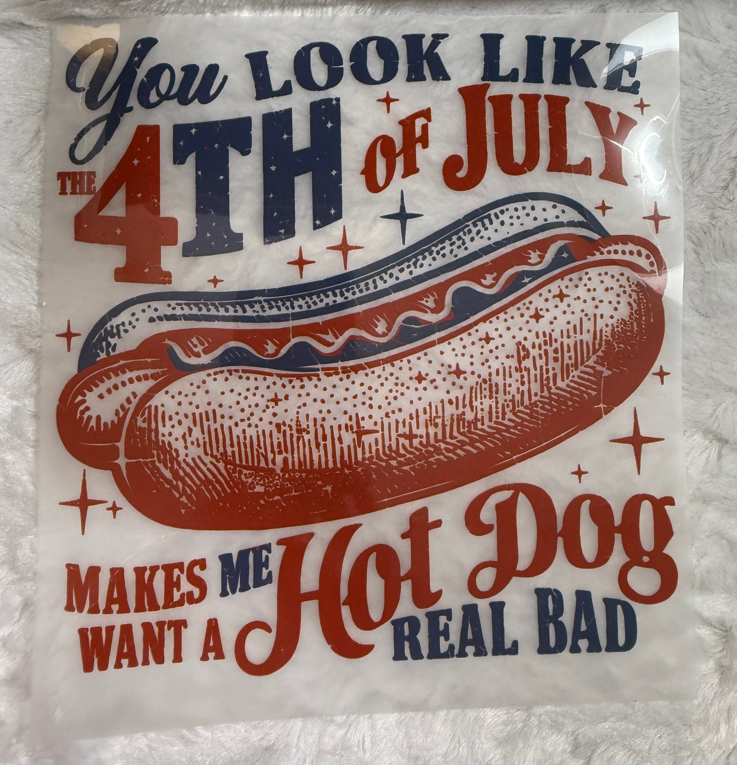 4th of July Hot Dog