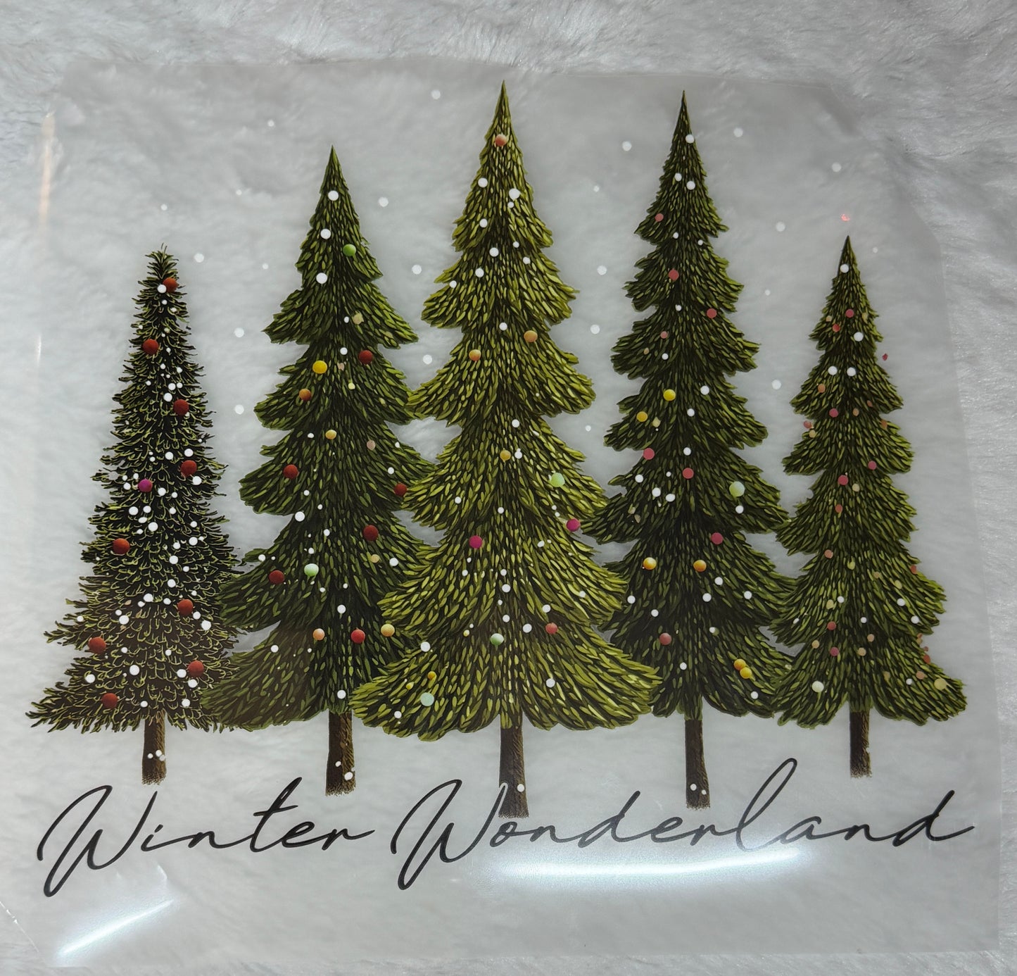 Winter Wonderland Trees