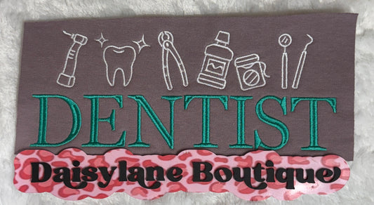 Dentist Embroidery