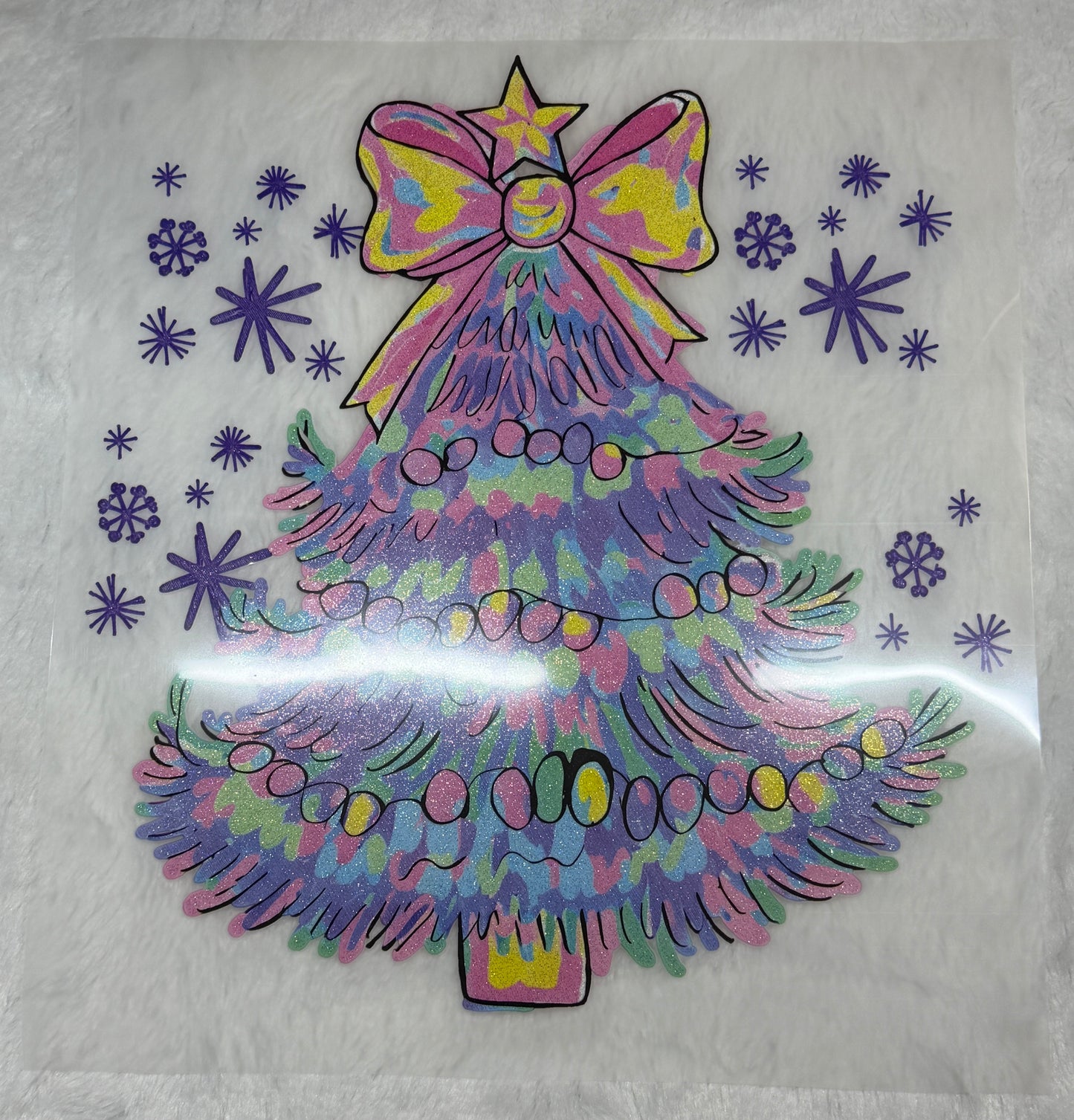 Glitter Christmas Tree