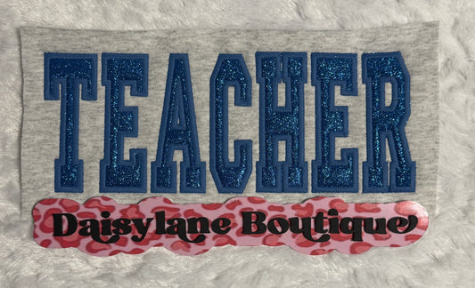 Teacher Embroidery